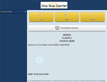 Tablet Screenshot of dayeyecenter.com